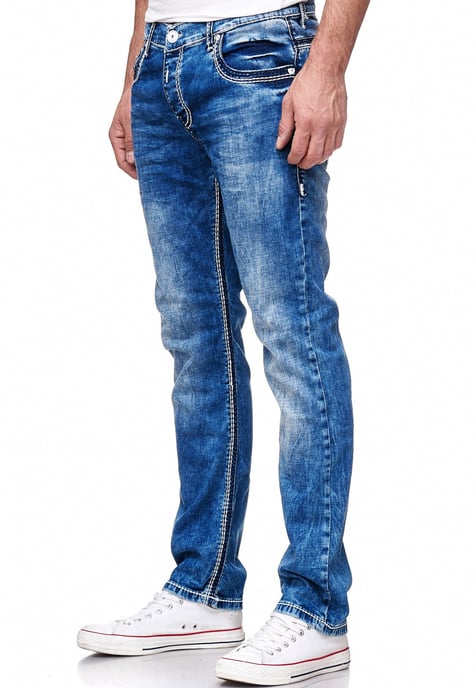 Jeans Hose "LEVIN" Blue Used - Image 4