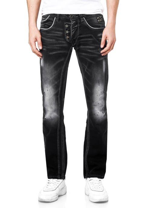 Jeans Hose "RUBEN" Black Used - Image 3