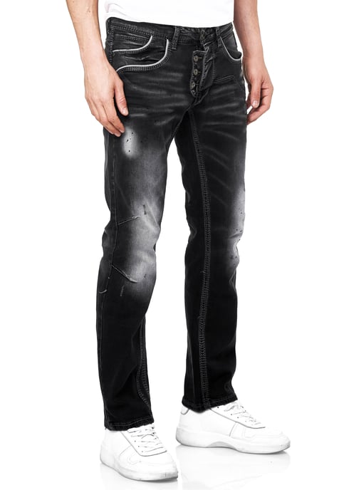 Jeans Hose "RUBEN" Black Used - Image 5