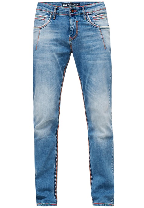 Jeans Hose "NEW YORK" Vintage Blue Used - Image 1