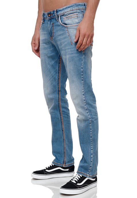 Jeans Hose "NEW YORK" Vintage Blue Used - Image 4