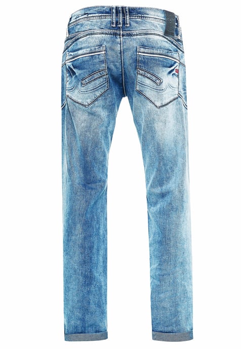 Jeans Hose "RUBEN" Ice Washed - Image 2