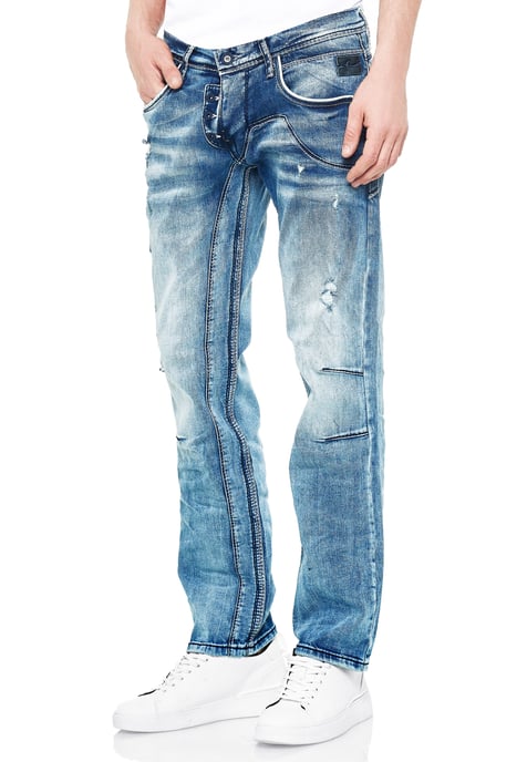 Jeans Hose "RUBEN" Ice Washed - Image 4