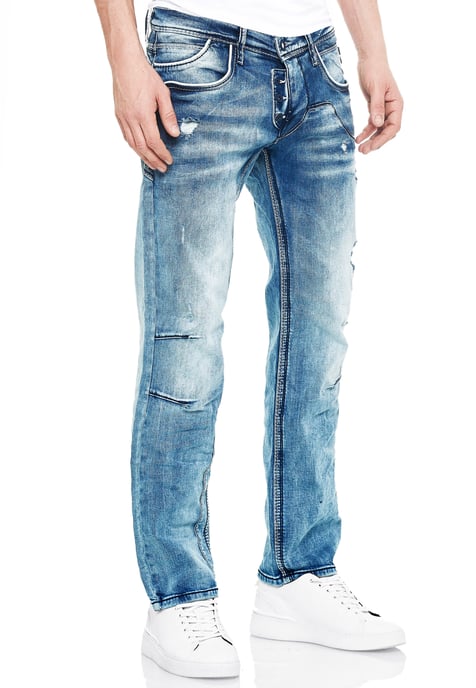 Jeans Hose "RUBEN" Ice Washed - Image 5