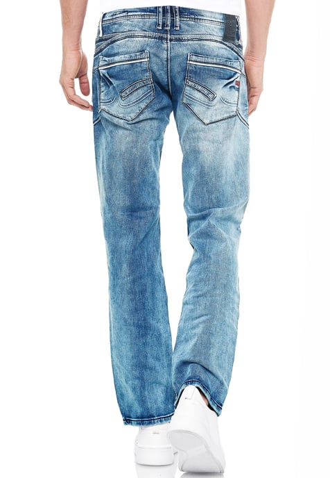 Jeans Hose "RUBEN" Ice Washed - Image 6