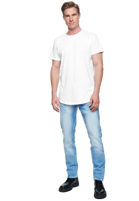 Jeans Hose "TOYAMA" Regular Fit mit Kontrast Naht - Image 3