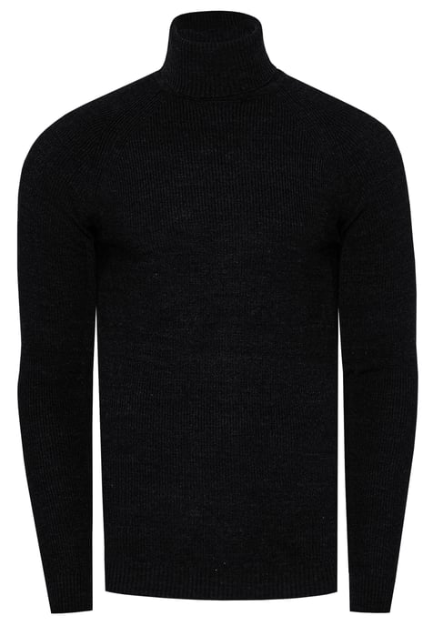Slim Fit Feinstrick Business Rollkragen-Pullover - Image 1