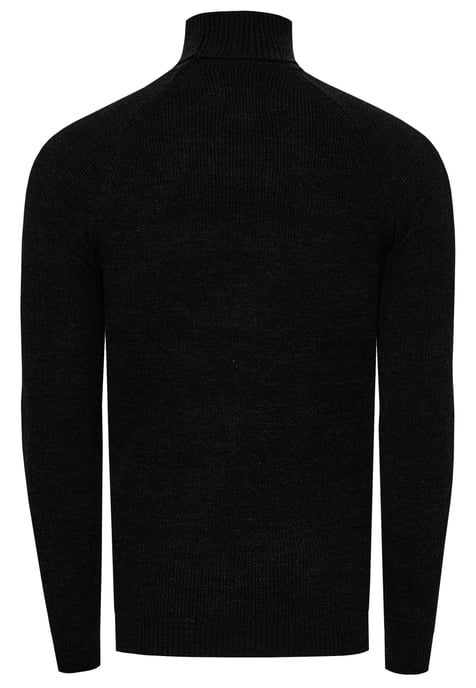 Slim Fit Feinstrick Business Rollkragen-Pullover - Image 2