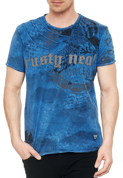 Verwaschenes T-Shirt mit Eagle-Print - Image 3
