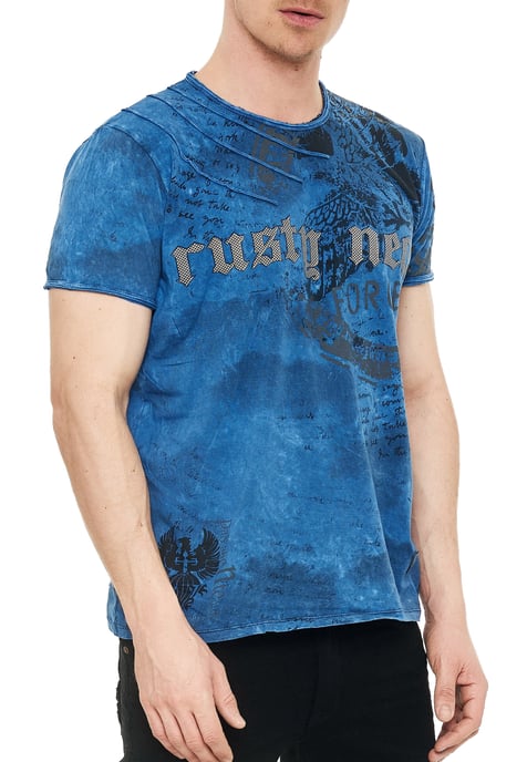Verwaschenes T-Shirt mit Eagle-Print - Image 4