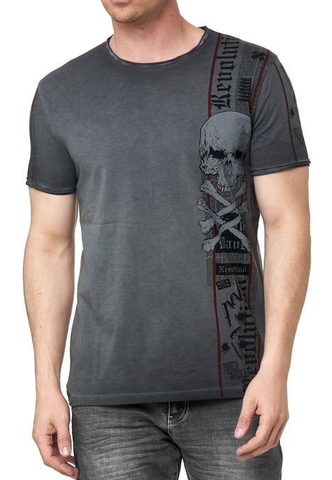 Biker T-Shirt Front & Back Printed - Image 3