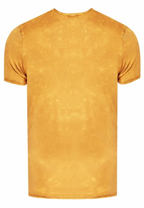 Acid Washed T-Shirt mit Prints - Image 2