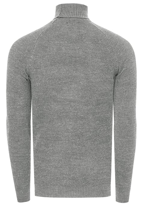 Slim Fit Feinstrick Business Rollkragen-Pullover - Image 2