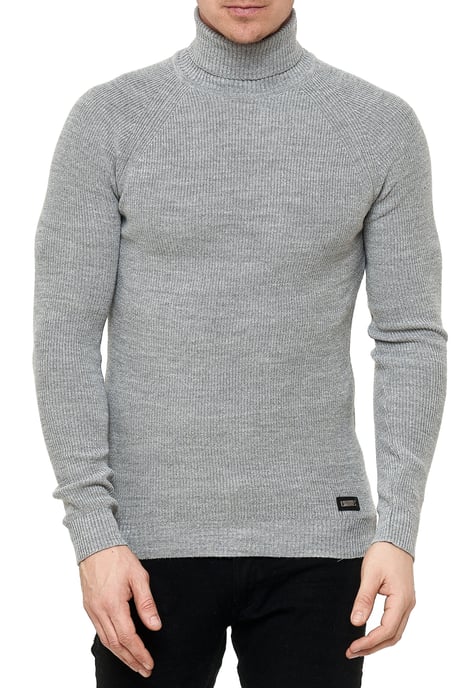 Slim Fit Feinstrick Business Rollkragen-Pullover - Image 3