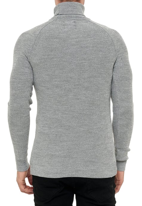Slim Fit Feinstrick Business Rollkragen-Pullover - Image 4