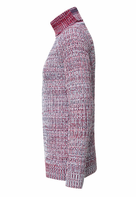 Schwerer Grobstrick Rollkragen-Pullover - Image 2
