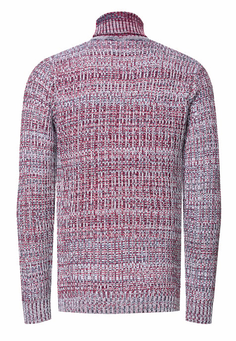 Schwerer Grobstrick Rollkragen-Pullover - Image 3