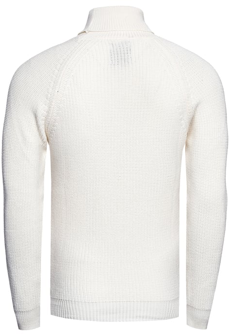 Grobstrick Slim Fit Rollkragen-Pullover - Image 2