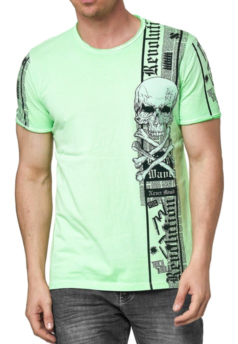 Biker T-Shirt Front & Back Printed - Image 3