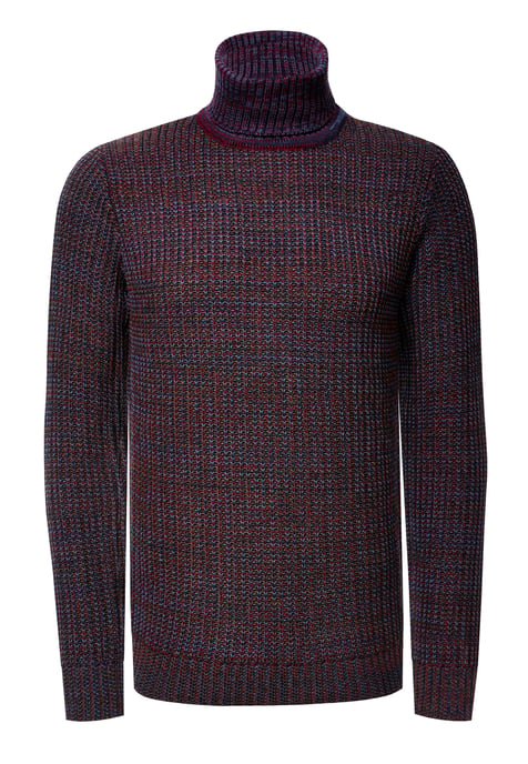 Schwerer Grobstrick Rollkragen-Pullover - Image 1