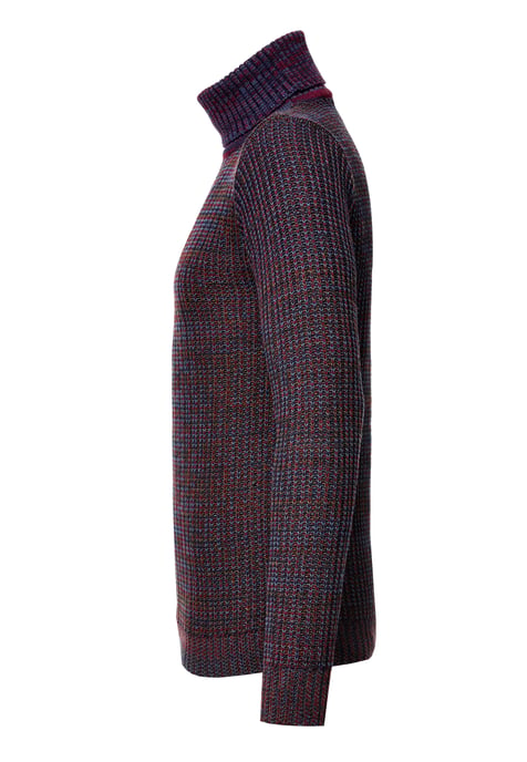 Schwerer Grobstrick Rollkragen-Pullover - Image 2