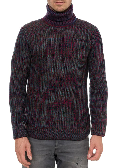Schwerer Grobstrick Rollkragen-Pullover - Image 4
