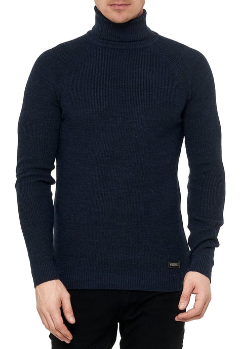 Slim Fit Feinstrick Business Rollkragen-Pullover - Image 2