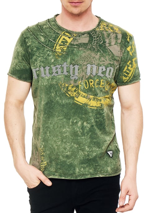 Verwaschenes T-Shirt mit Eagle-Print - Image 3