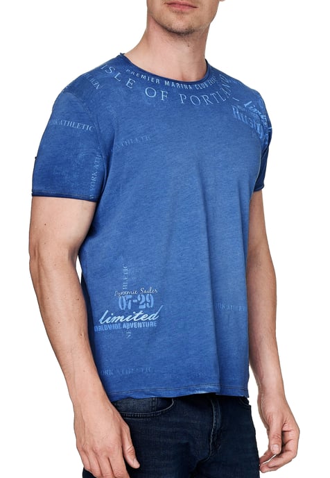 T-Shirt Verwaschen mit Prints - Image 4