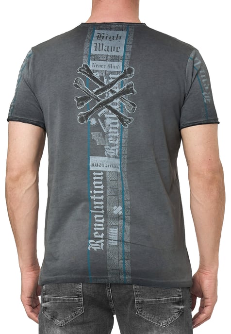 Biker T-Shirt Front & Back Printed - Image 4