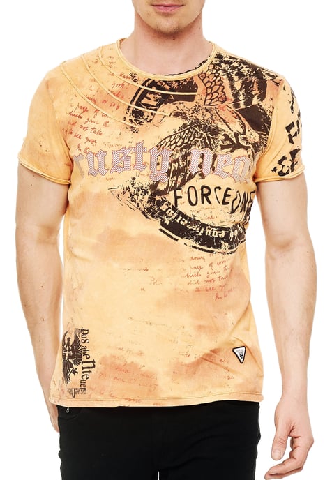 Verwaschenes T-Shirt mit Eagle-Print - Image 3