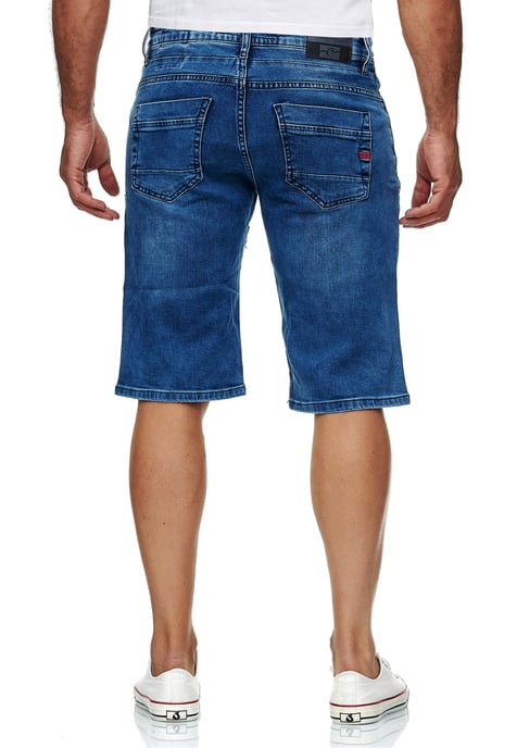 Royal Blue Used Jeans Shorts "TUSCOR" - Image 4