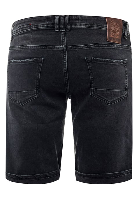 Black Used Jeans Shorts "BENSON" - Image 2