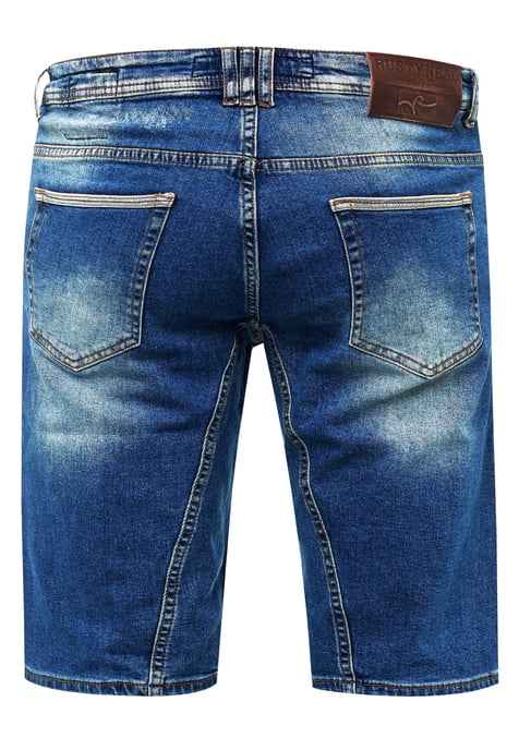 Slim Fit Jeans Shorts "YAMETO" Blue Used - Image 2