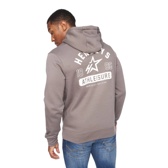 Henleys - "Upton" Kapuzenpullover für Herren (Dunkelgrau) - Image 2