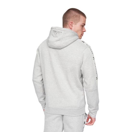 Henleys - "Tapehen" Kapuzenpullover für Herren (Grau meliert) - Image 2