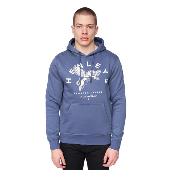 Henleys - "Colhen" Kapuzenpullover für Herren (Tiefblau) - Image 1