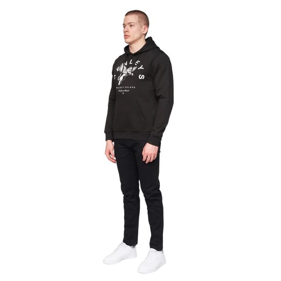 Henleys - "Colhen" Kapuzenpullover für Herren (Schwarz) - Image 3