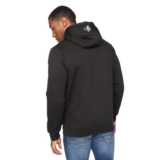 Henleys - "Myer" Kapuzenpullover für Herren (Schwarz) - Image 2