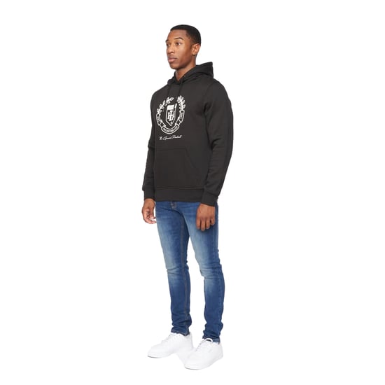 Henleys - "Myer" Kapuzenpullover für Herren (Schwarz) - Image 3