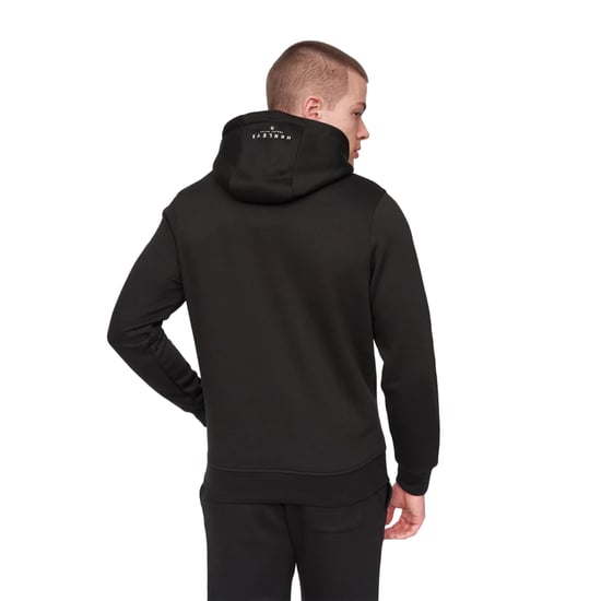 Henleys - "Curveball" Kapuzenpullover für Herren (Schwarz) - Image 2