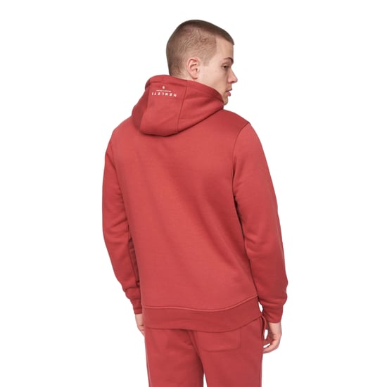 Henleys - "Curveball" Kapuzenpullover für Herren (Tiefes Rot) - Image 2