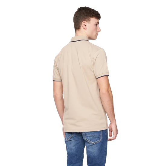 Duck and Cover - "Wilkins" Poloshirt für Herren (Steinfarben) - Image 2