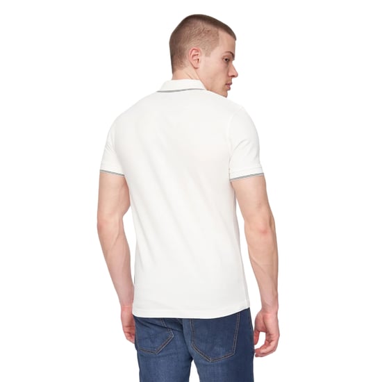 Henleys - "Moorehen" Poloshirt für Herren (Weiß) - Image 2