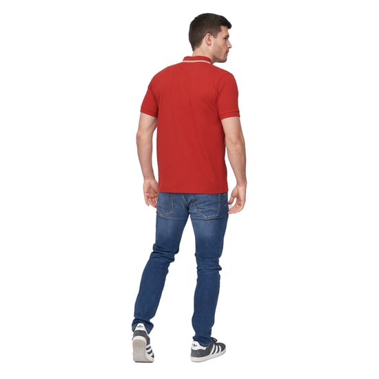 Duck and Cover - "Samtrase" Poloshirt für Herren (Rot) - Image 2