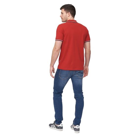 Duck and Cover - "Hendamore" Poloshirt für Herren (Rot) - Image 2