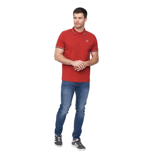Duck and Cover - "Hendamore" Poloshirt für Herren (Rot) - Image 5