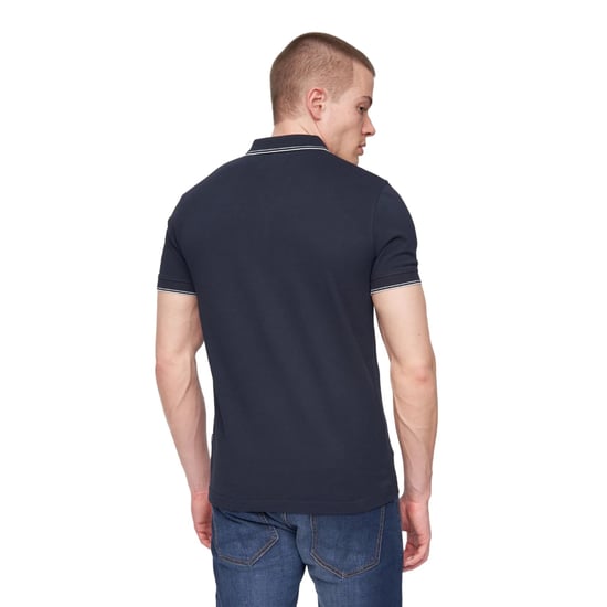 Henleys - "Henflare" Poloshirt für Herren (Marineblau) - Image 2