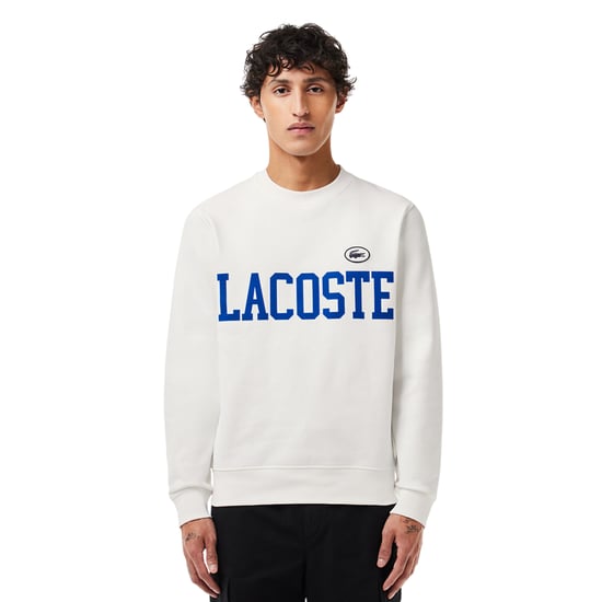 Lacoste - Sweatshirt Fleece für Herren (Cremefarbe) - Image 3