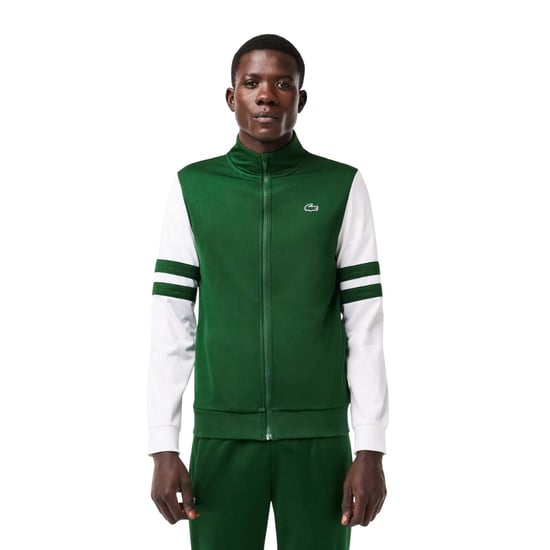 Lacoste - "Sportsuit" Jacke für Herren/Damen Unisex - Tennis (Grün/Weiß) - Image 4